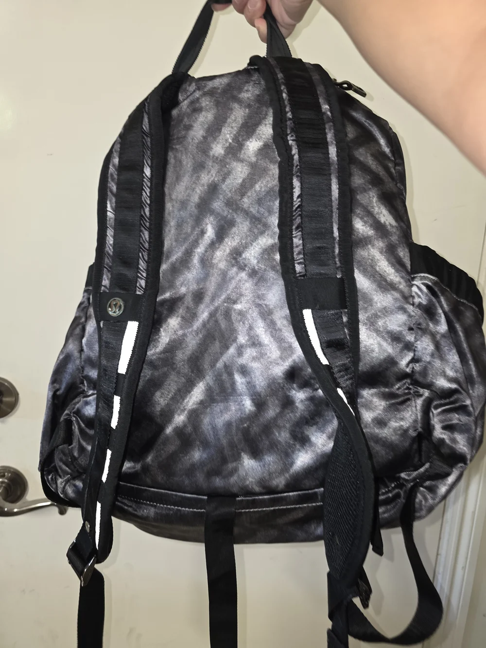 Free With Bundle Lululemon athletica Shiny Charcoal Black Backpack